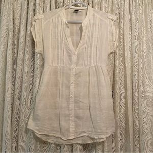 Roxy cotton tunic blouse